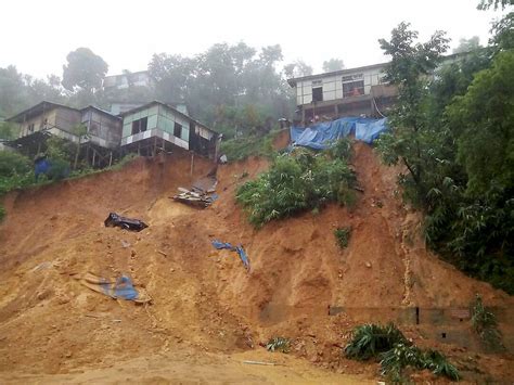 heavy rains trigger landslides  manipur rivers  spate  shillong times