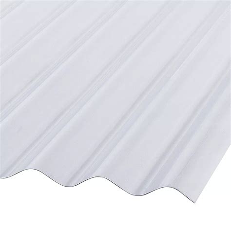 palruf corrugated pvc  ft clear roofing panels  home depot canada