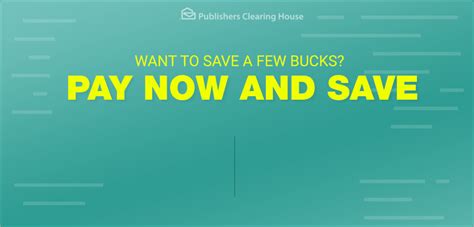 pch pay  publishers clearing house bill  publishers