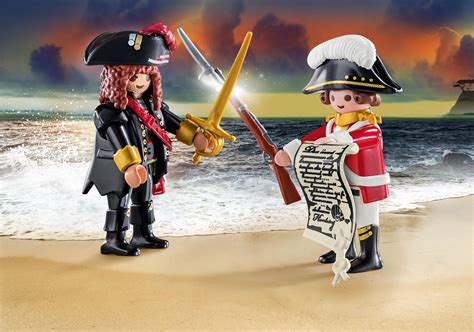 capitaine pirate  soldat  playmobil