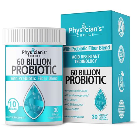 physicians choice  billion cfu acidophilus probiotic  capsules