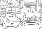 Cars Fritter Miss Disney Pages Coloring City sketch template