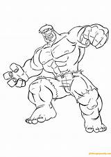 Hulk Pages Genius Scientist Super Coloring Color Thor Heroes Captain Iron America Man Avengers Coloringpagesonly sketch template
