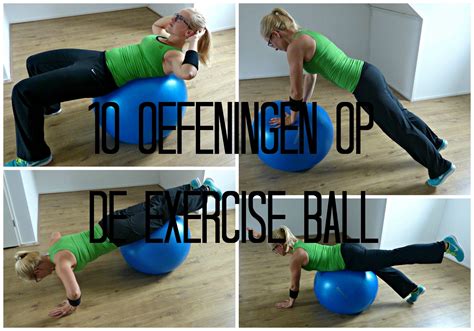 oefeningen op de exercise ball beginners oefeningen oefening bal fitness bal oefeningen