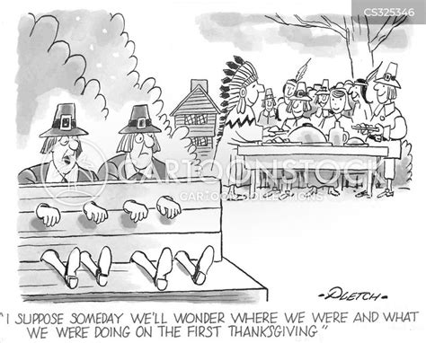First Thanksgiving Cartoons And Comics Funny Pictures
