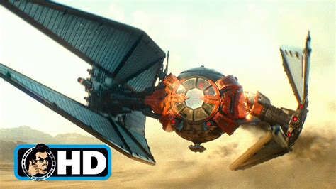 Rey Destroys Kylo Ren S Ship Star Wars Rise Of