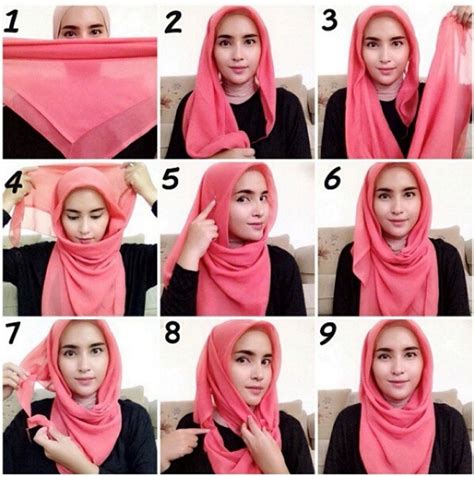 Tutorial Hijab Segitiga Dian Pelangi Ragam Muslim