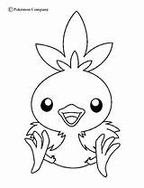 Pokemon Coloring Pages Fire Baby Torchic Bird Type Hellokids Typhlosion Printable Color Kleurplaten Sheets Print Characters Coloriage Colouring Getcolorings Evee sketch template