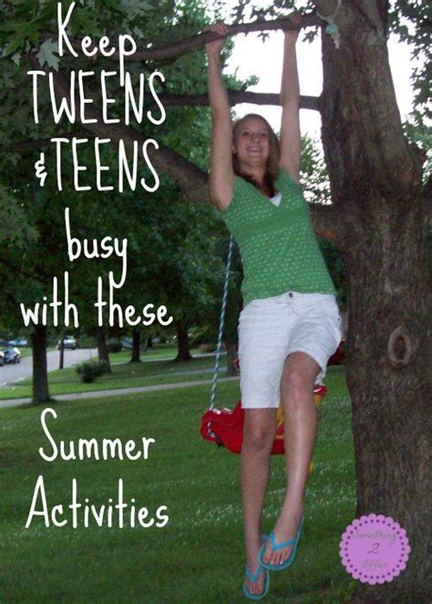 summer activities for teens and we love weekends