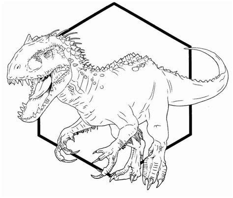 jurassic world coloring pages  print  getcoloringscom