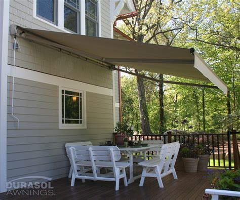 durasol retractablelateral arm awnings
