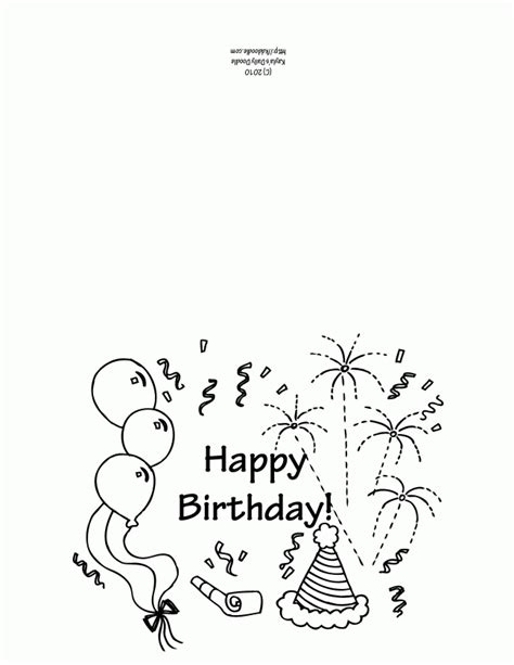 happy birthday cards colouring pages page  coloring home