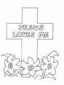 jesus bible coloring pages