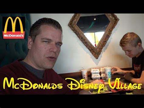 korting bij mcdonalds disney village met disneyland jaarkaart vlog youtube