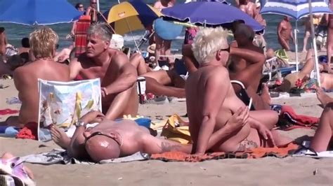 seks na plaży nudystów