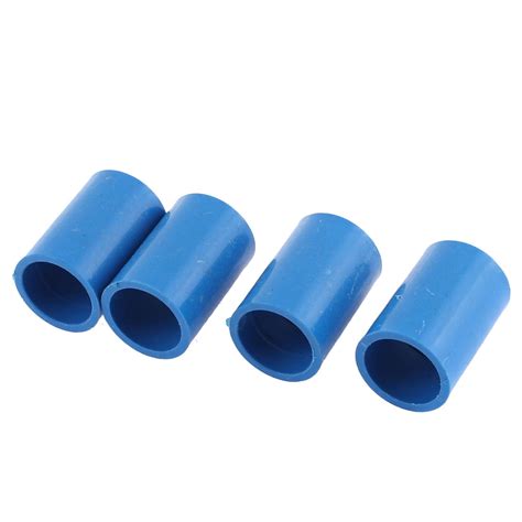 pvc straight type pipe connectors fittings coupler blue mm