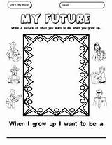 Activity Future Grow When Coloring Pages Sheets Template Sketchite Templates sketch template