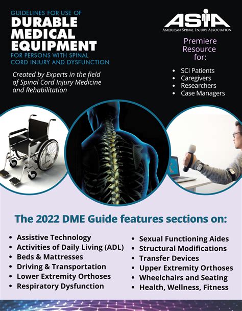 dme guide  spinal injury american spinal injury association