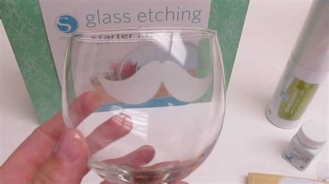 Glass Etching Starter Kit For Silhouette Cameo Youtube