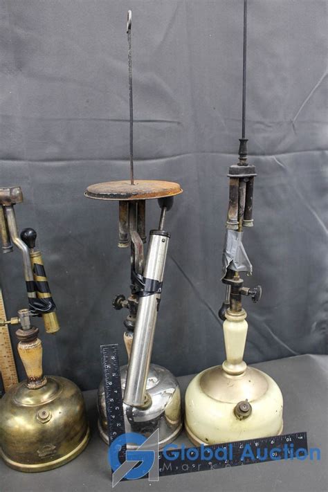 assortment  coleman oil lamps