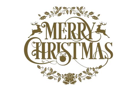 merry christmas logo png file