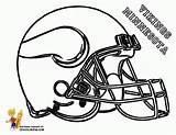 Coloring Football Nfl Pages Vikings Helmet Minnesota Printable Helmets Mn Color Kids Team 49ers Pro Book San Print Yescoloring Horse sketch template