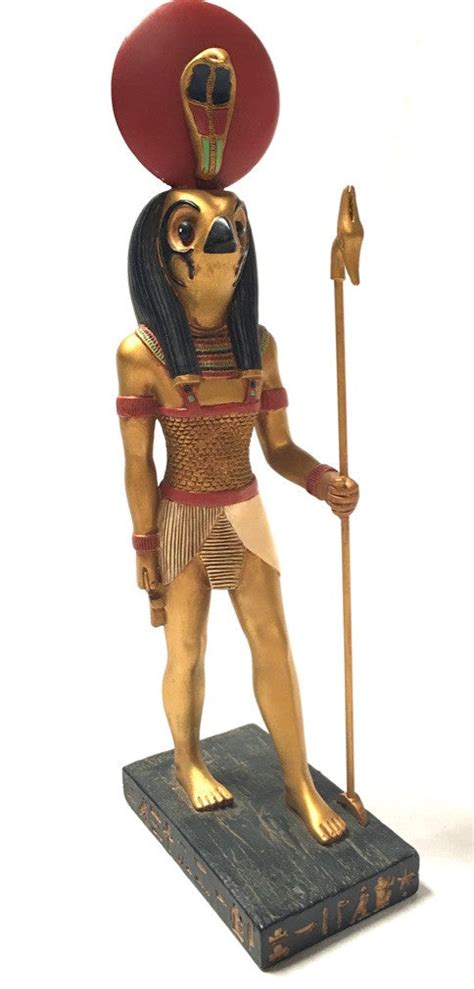 Horus As Egyptian Sun God Ra Harakti Statue 10h And 14 5h