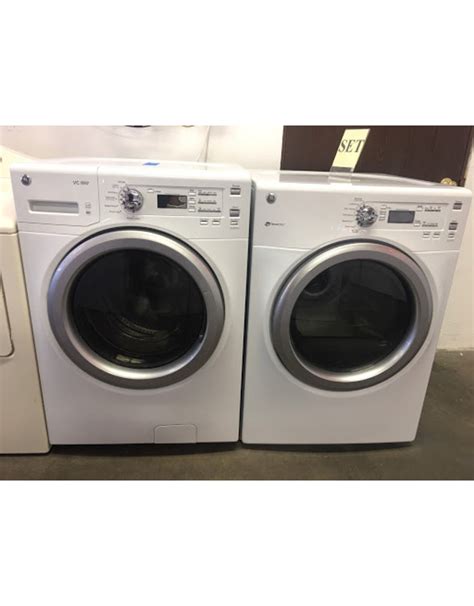 ge ge front load washer w stack kit included discount city appliance