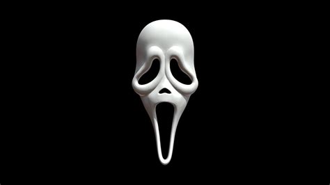 ghost face scream mask buy royalty   model  nima athydari