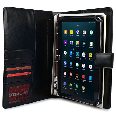 portfolio case    tablets cooper foldertab executive binder pu leather tablet case