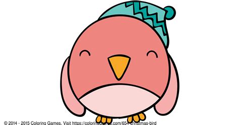 christmas bird coloring games  coloring pages