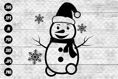 snowman svg snowman  snowflakes svg graphic  siamvector