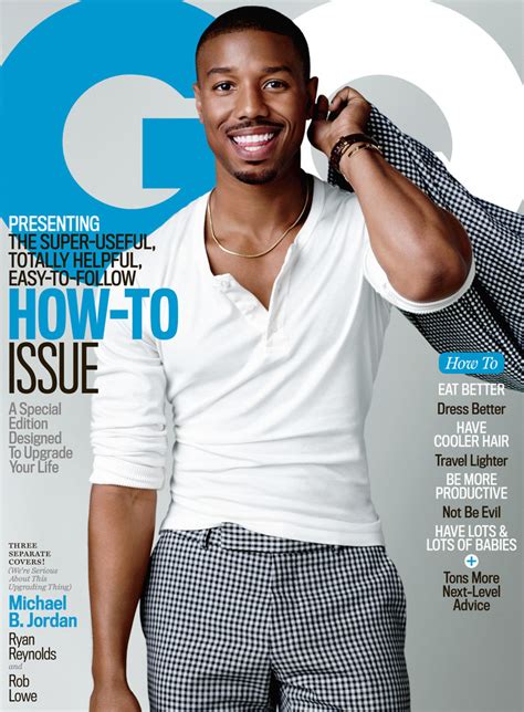 Michael B Jordan Covers Gq Magazine Lainey Gossip