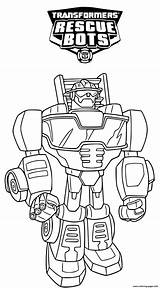 Coloring Rescue Bots Pages Transformers Bot Printable Lineart Print Comments sketch template