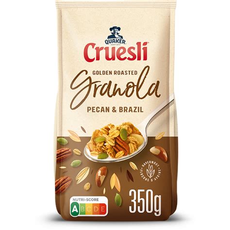 quaker cruesli granola pecan brazil nuts  bestellen albert heijn
