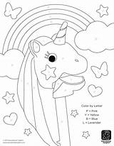 Alphabet Unicorns Divyajanani Apps 101coloring Educationalinsights sketch template