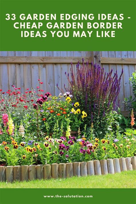 inexpensive landscape border ideas   gardening edging ideas