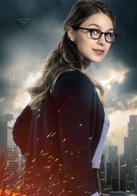 Wallpaper Supergirl Women Glasses Melissa Benoist 3000x4286
