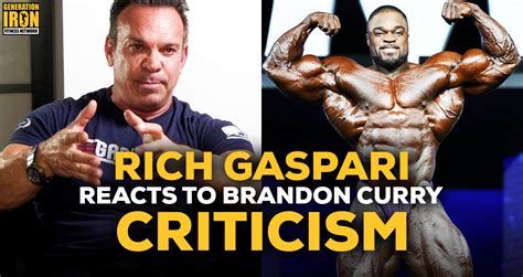 Rich Gaspari Reacts To Dorian Yates And Ronnie Coleman S Criticism Of