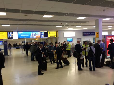 aberdeen airport massive delays  reports  hole  runway press  journal