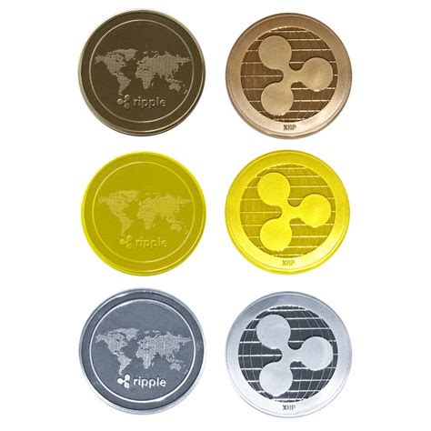 ripple coin commemorative  xrp ripple crypto currency plated coin collectible bitcoin art