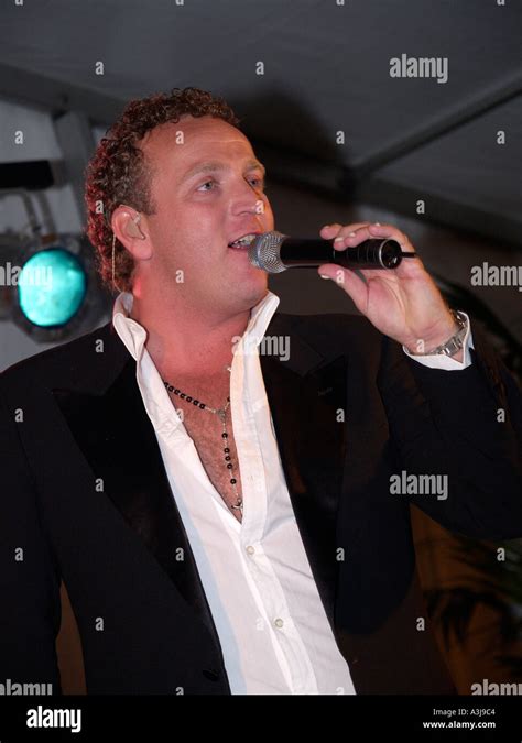 famous dutch singer  radioshow host gordon performing   stock photo  alamy