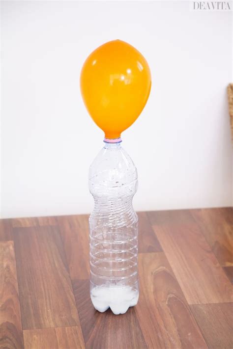 einfache experimente fuer kinder luftballons ohne luft aufblasen