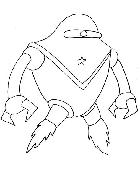 coloring page alien coloring pages