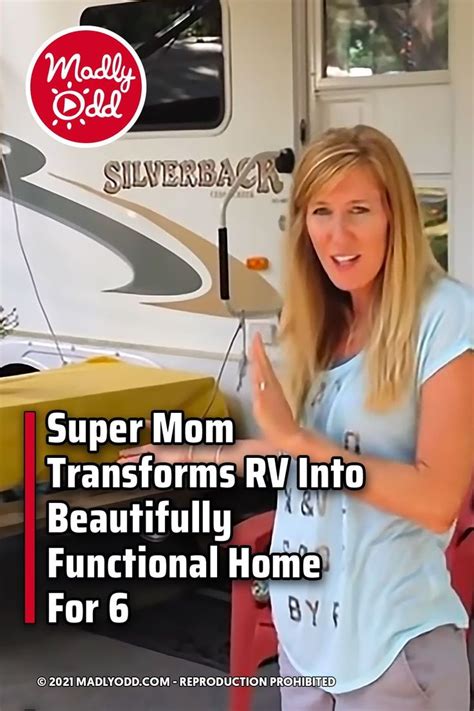 super mom transforms rv into beautifully functional home for 6 in 2021