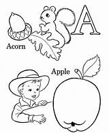 Learning Coloring Kids Abc Spell sketch template