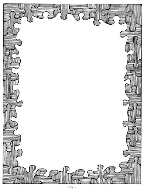 creative page borders clipart