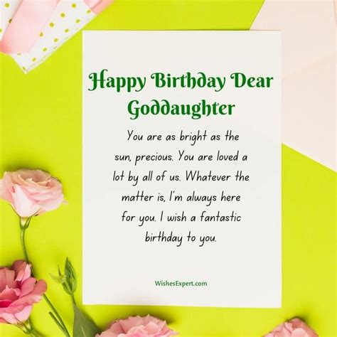 Top 25 Sweet Birthday Wishes For Goddaughter Beautiful Birthday Wishes
