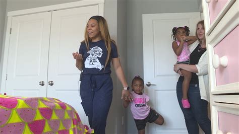 Single Mom And Two Daughters Emerge From Homelessness Move Into New Home