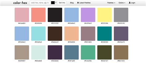 color palettes   tools     create color